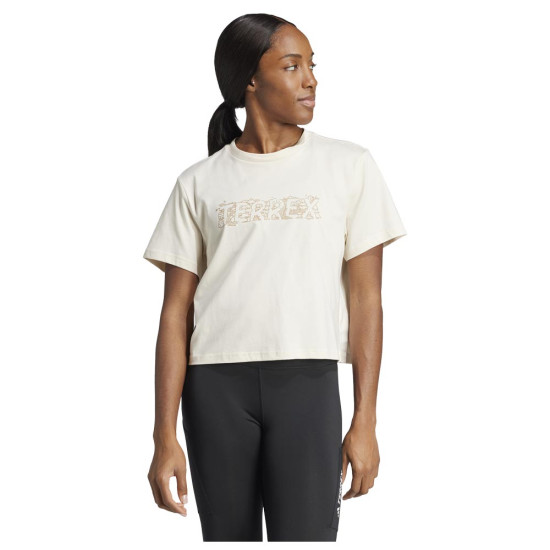 Adidas Γυναικεία κοντομάνικη μπλούζα Terrex Wild Cropped Terrex Adidas Γυναικεία κοντομάνικη μπλούζα Terrex Wild Cropped Terrex